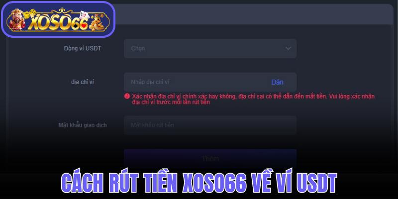 Cách đổi thưởng về ví USDT tại nhà cái